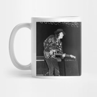 Stevie Ray Vaughan and Jeff Beck BW Photograph Mug